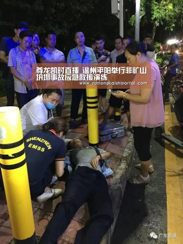 尊龙凯时直播_温州平阳举行非矿山坍塌事故应急救援演练(图4) 尊龙凯时人生就是搏